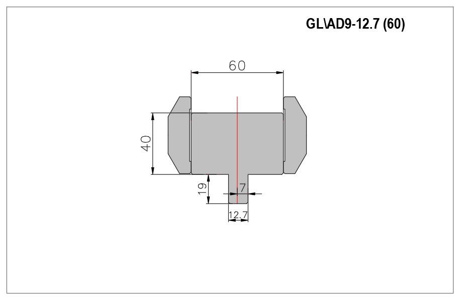 Держатель AD9-12.7 (60)