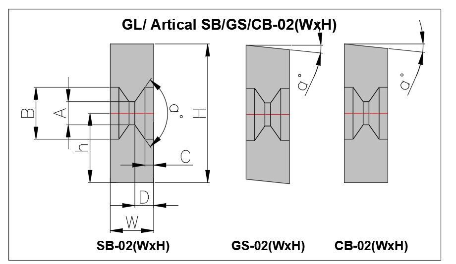 Нож для гильотины GS_CB-02(WxH)